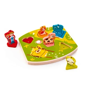 Bild av Hape Makiba s Sound Puzzle 22.5 x 6 20.8 cm 3 years old and over