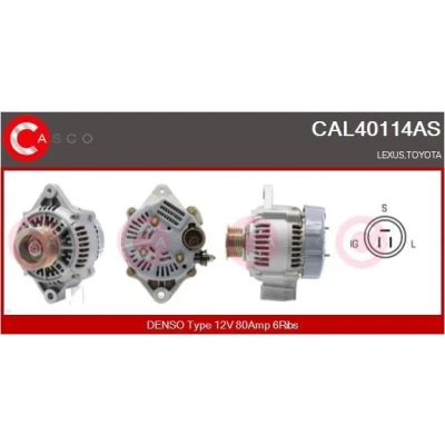 Bild av CASCO CAL20193AS Generator 12V 60A ISUZU: D Max 1 Pickup
