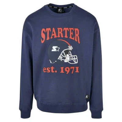 Bild av Starter Football Crewneck Sweatshirt, Storlek: Large, Darkblue
