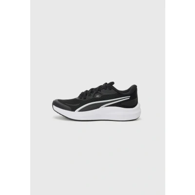 Bild av Puma Skyrocket LITE 2 Unisex Löparskor terräng black/white/silvercoloured för barn, Storlek: 38, Black/white/silver coloured Konstmaterial/textil