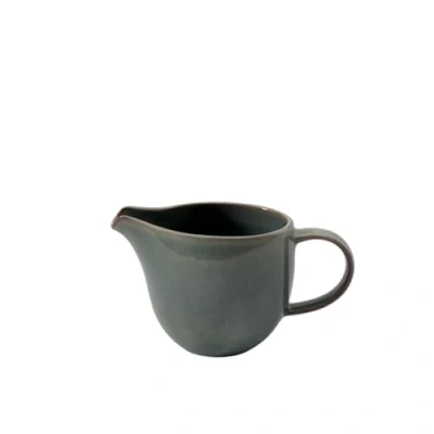 Bild av like. by Villeroy &amp; Boch Crafted Breeze mjölkkanna, liten porslinskanna gråblå, volym 200 ml