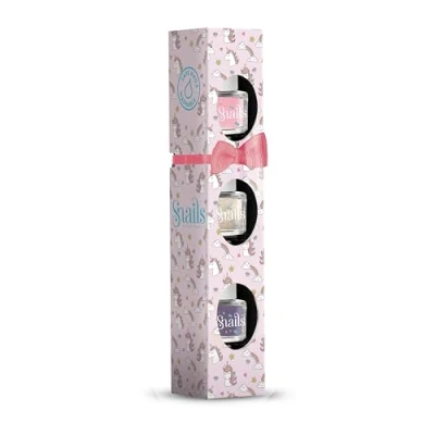 Bild av Snails 510072, barns nagellack presentset, mini enhörning 3 x 7 ml, vattenbaserad, tvättbar, ofarlig, vegansk