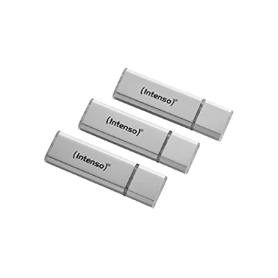 Bild av Intenso Alu Line 3 x 32 GB USB minne 2.0 silver (trepack)
