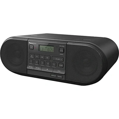 Bild av Panasonic RX D550E K CD Boom Box (Radio FM, spelare, USB, Bluetooth, nät och batteridrift) svart