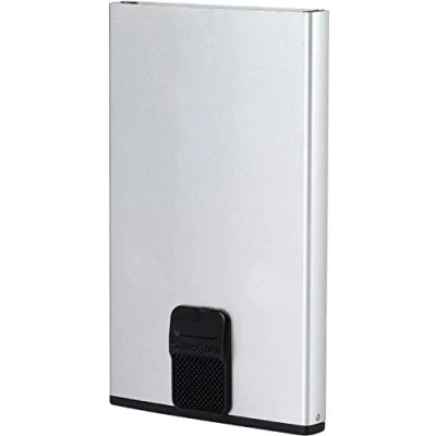 Bild av SAMSONITE Cardprotector Alu Fit 201 Slide Up Case kortfodral med RFID och NFC skydd, Grå (aluminium), 10.2 cm, SLG