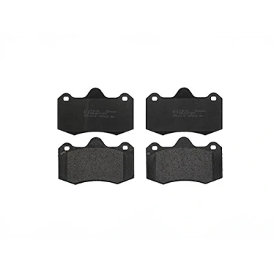 Bild av BREMBO P 68 051 Jeu de plaquettes frein contact signal d&#039;usure exclu sans accessoires RENAULT: CLIO 2