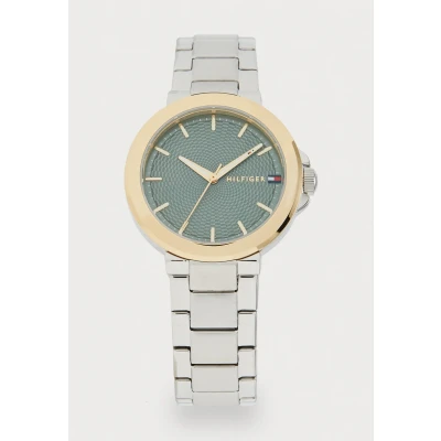Bild av Tommy Hilfiger LORI Klocka silvercoloured/goldcoloured/green, Storlek: One Size, Silver/coloured/gold/coloured/green