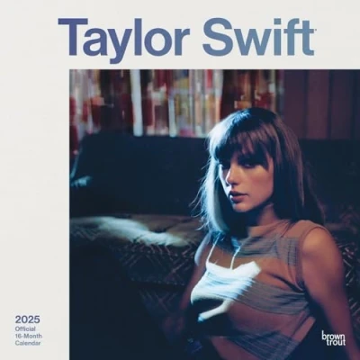 Bild av Taylor Swift Official 2025 12 X 24 Inch Monthly Square Wall Calendar Plastic Free