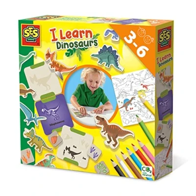 Bild av SES I Learn Dinosaurs Craft Set