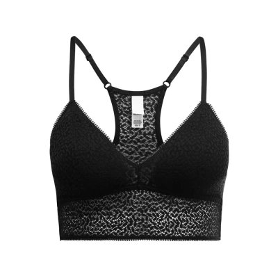 Bild av DKNY Intimates Racerback Longline Bralette Topp, Storlek: Small, Black
