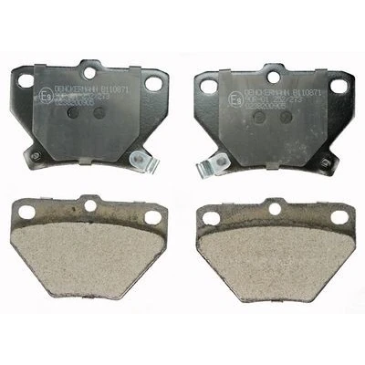 Bild av DENCKERMANN B110871 Jeu de plaquettes frein Essieu arrière avec indicateur d&#039;usure TOYOTA: Yaris I 3/5 portes, Corolla IX portes
