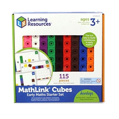 Bild av Learning Resources LSP4286 UK Playset &quot;Mathlink plug in kub&quot;, flerfärgad