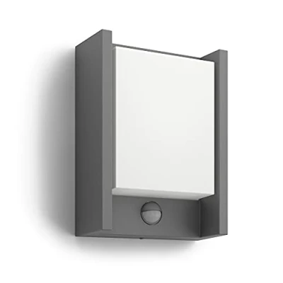 Bild av Philips LED utomhu, plast, Lumière Blanc Froid 6 wattsW, antracit