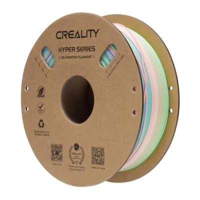 Bild av Creality Rainbow PLA för Ender 3 V3 Plus, 3D skrivarfilament designat hög hastighet 600 mm/s, 1 kg (2,2 lb)/rulle, hyper regnbåge med gradient, ± 0,03 mm