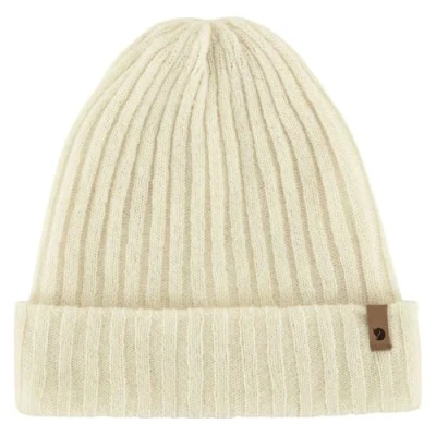 Bild av Fjällräven Vit Cuff Beanie Byron Hat Thin Chalk White @ Hatstore