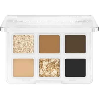 Bild av Catrice Cosmetics Tiny Treasures Eyeshadow Palette, Eyshadow, Shimmery, Glittery, Metallic, Matte, 4.2G