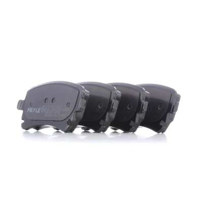 Bild av MEYLE 025 233 2617 Jeu de plaquettes frein ORIGINAL Quality Essieu arrière contact signal d&#039;usure exclu avec tôle anti bruit AUDI: A8 D3
