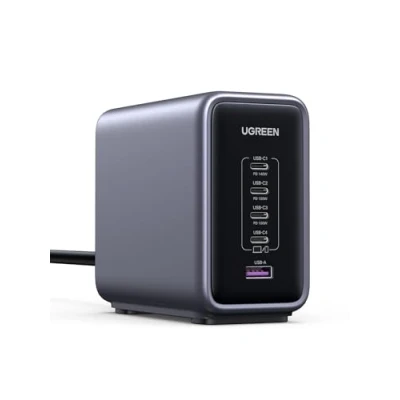 Bild av UGREEN USB C Laddare, Nexode 300W Laddare PD 3.1 GaN 5 Portar PPS Kompatibel med MacBook Pro 2021 16&quot;, Air, Surface Book, iPhone 15 Max,