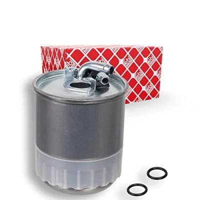 Bild av FEBI BILSTEIN 45165 Filtre à Carburant de conduite avec bague d&#039;étanchéité MERCEDES BENZ: Vito Mixto, Classe C Berline, Break