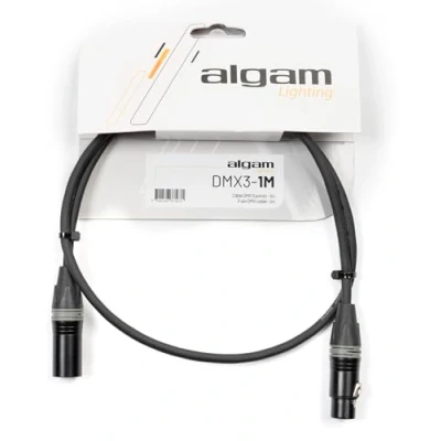Bild av Algam Lighting DMX 3 stiftskabel 1 m