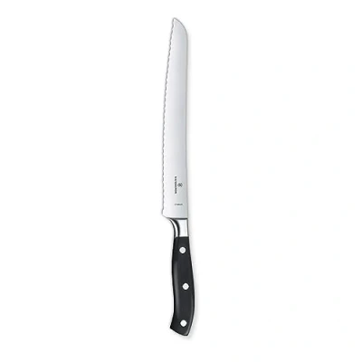 Bild av Victorinox, Grand Maître, Profi Brot und Konditormesser, Extra Scharfe Klinge, Wellenschliff, 23 cm, Robuster Kunststoffgriff, Rostfreier Stahl, schwarz