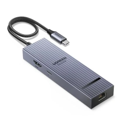 Bild av UGREEN Revodok Pro 10Gbps USB C Hub HDMI 4K@60Hz Ethernet Adapter 2*USB A 3.2 &amp;