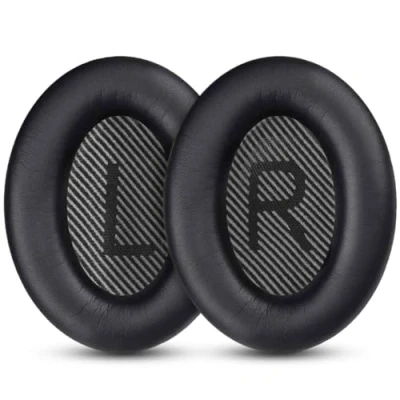 Bild av Öronkuddar för Bose QuietComfort 35 ii, premium ersättningskuddar (QC35) hörlurar, ersättning öronkuddar kompatibla med II QC35 Over Ear Headphones