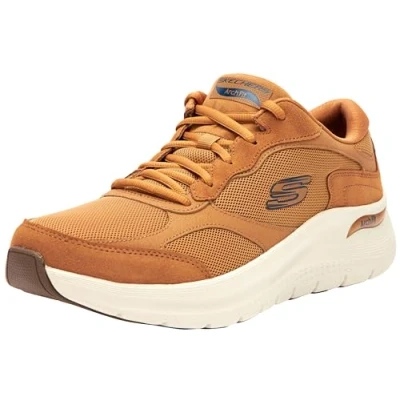 Bild av Skechers herr Arch Fit 2.0 The Keep Sneaker, Brun, 48.5 EU