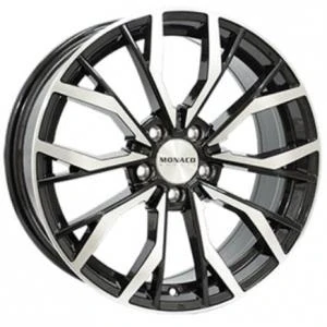 Bild av Monaco GP5 Gloss Black Polished 8x18 5/120 ET35 B72.6