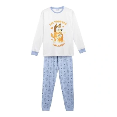 Bild av CERDÁ LIFE&#039;S LITTLE MOMENTS Lång enkel tröja fleece set mjuk pyjamas blå exklusivt spel unisex vuxen, Blå, S