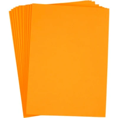 Bild av Creativ Company EVA Foam Sheets Orange A4 10pcs.