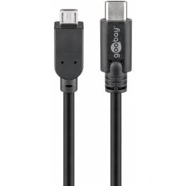 Bild av Goobay USB C till MicroUSB kabel 60 cm