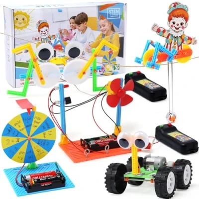 Bild av JoyJoyful Experiment för barn från 8 9 10 11 12, STEM Robot byggsats leksak, gåva 814 år pojkar leksaker, elektronik byggsats, experimentlåda, elektrisk
