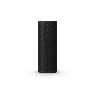 Bild av SONOS Roam 2 Superkompakt bärbar trådlös högtalare Vattentät Tio timmars batteritid Svart