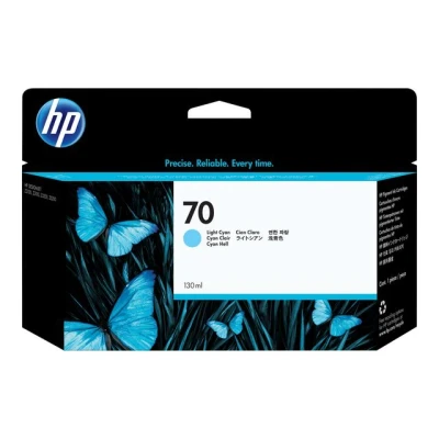 Bild av HP 70 / C9390A Light Cyan Ink Bläckpatron Ljus