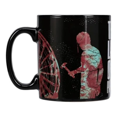 Bild av Paladone The Last of Us officiell licensierad film XL värmeväxlande keramisk mugg, speldekor och gåva, skrivbordstillbehör för alla åldrar, kaffe te dryckesartiklar spelfans