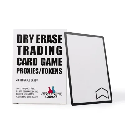 Bild av Apostrophe Games Torr radera MTG Tokens uppsättning av 40 kort återanvändbara proxyservrar/Tokens för handel kortspel