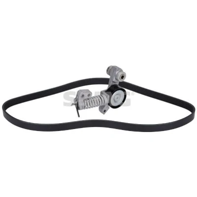 Bild av SWAG 33 11 0501 Jeu de courroies trapézoïdales à nervures VOLVO: V40 3/5 portes, V60 I, XC60 I