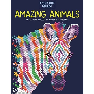 Bild av Colour Quest (R): Amazing Animals: An Extreme by Numbers Challenge
