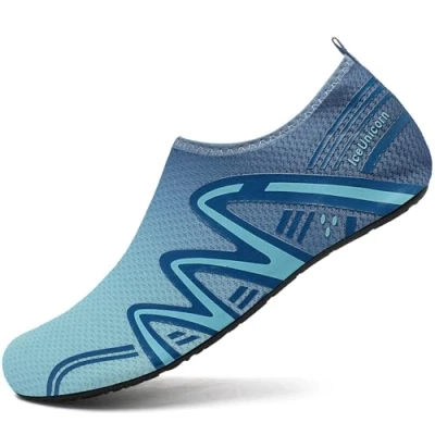 Bild av IceUnicorn Dam, herr, badskor, simskor, unisex, vattenskor, strandskor, surfskor, vattenskor för sommar, strand, 721 blå, 44/45 EU