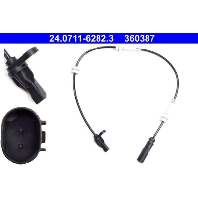 Bild av ATE 24.0711 6282.3 Capteur ABS 540 BMW: 3 Berline, 4 Coupe, 1 5 portes