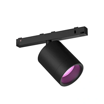 Bild av Philips Hue Perifo rälsbelysning utökningsspotlight svart: White and Color, 5.3W, Zigbee &amp; BT, röststyrning via Amazon Alexa, Google Home Assistant och Siri 929003115701