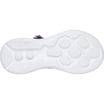 Bild av Skechers Performance GO RUN 400 V2 Sneakers för barn, Storlek: 32, Navy/hot pink Skinnimitation/textil