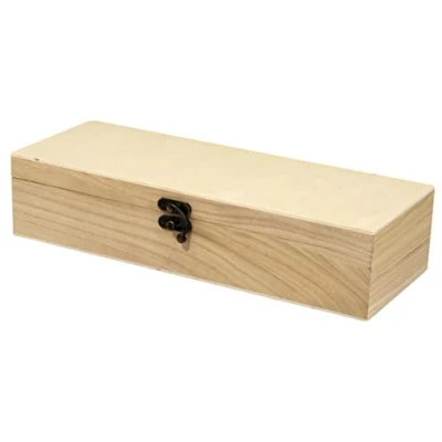 Bild av Rayher Träboxningsset, 4 delar, FSC certifierad, 1 låda 32 x 12 7 cm, 3 lådor 10 6 förvaringslåda, 62299000, beige