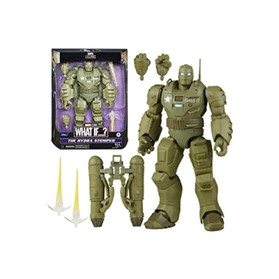 Bild av Marvel Legends Series 15 cm skala actionfigur Hydra Stomper Toy, premiumdesign, figur, ryggsäck, 4 tillbehör, flerfärgad