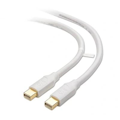Bild av Cable Matters 4K Mini DisplayPort till kabel (Mini DP kabel, 1.2) med 60Hz i vitt 2 meter