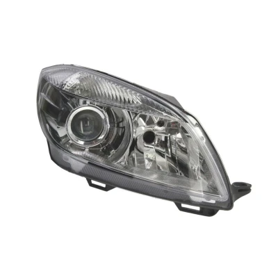 Bild av ABAKUS 665 1121RMLD EM Phares droit H7/H7 chrome limpide avec commande pour correcteur de site projecteur PX26d SKODA: Fabia 2, Roomster