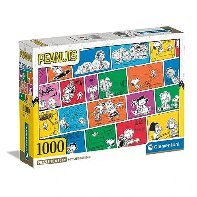 Bild av Clementoni 39803 Pussel Peanuts 1000 Bitar, 14 99 år, För Vuxna