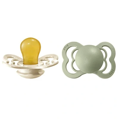 Bild av BIBS Supreme Latex Size 1 Ivory/Sage 2 pack