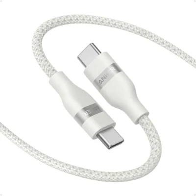 Bild av Anker Nano USB C till Kabel, 240W 1.8m Flexibel Färgglatt Flätad, Snabbladdningskabel Typ för iPhone 16/16 Pro/16 Plus/16 Pro Max, MacBook Pro/Air, iPad Galaxy S24 och Mer